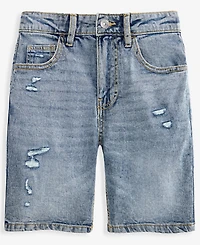 Epic Threads Big Boys Distressed Denim Shorts, Macy's Exclusive