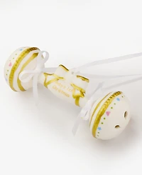 Holiday Lane Baby's First Rattle Toy Ornament, Macy's Exclusive