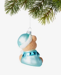 Holiday Lane Baby's First Blue Bear Ornament, Macy's Exclusive