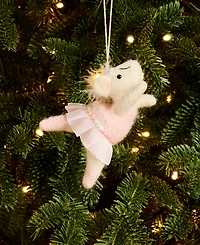 Holiday Lane Ballet Wool Dancing Mouse Ornament, Macy's Exclusive