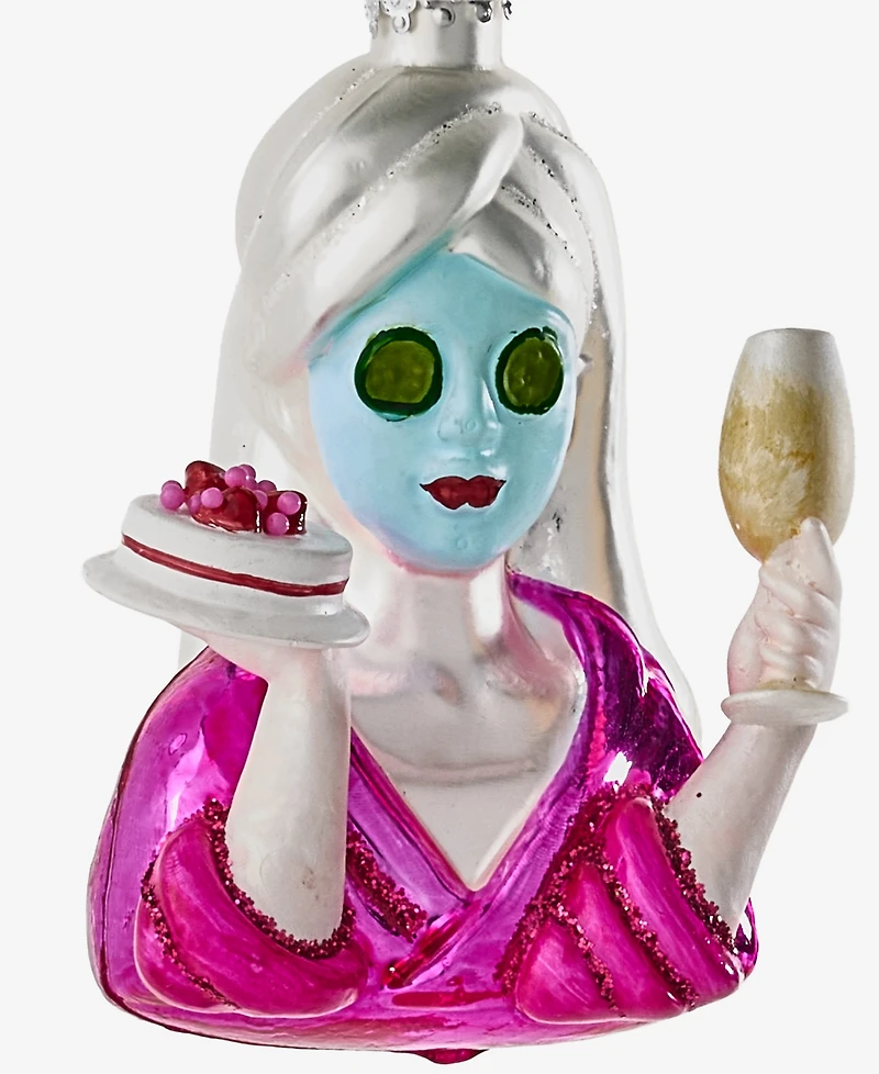 Holiday Lane Beauty Boom Glam Woman Ornament, Macy's Exclusive