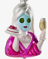 Holiday Lane Beauty Boom Glam Woman Ornament, Macy's Exclusive