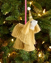 Holiday Lane Beauty Boom Fringe Poodle Ornament, Macy's Exclusive