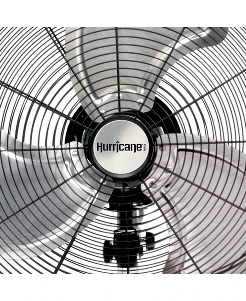 Hurricane Pro Series 20 Inch High Velocity Oscillating Pedestal Stand Fan