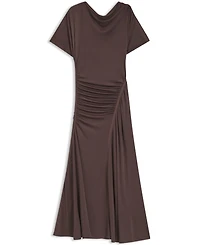 Boss by Hugo Women's Slim-Fit Gathered Detail Jersey Dress