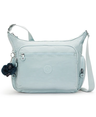 Kipling Gabbie Large Nylon Zip-Top Crossbody Bag