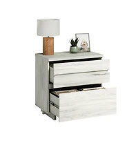 Sauder Porto Palma File Cabinet, Haze Acacia finish