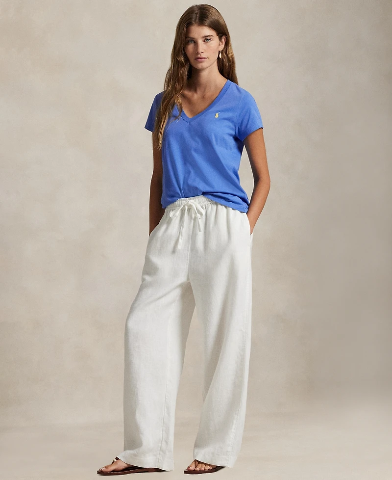 Polo Ralph Lauren Women's V-Neck Short-Sleeve T-Shirt