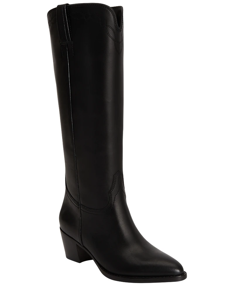 Lauren Ralph Women's Harpher Block Heel Tall Boots