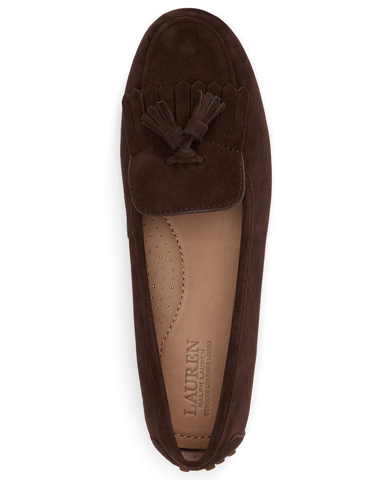 Lauren Ralph Women's Tayte Kiltie Driver Slip-On Loafers