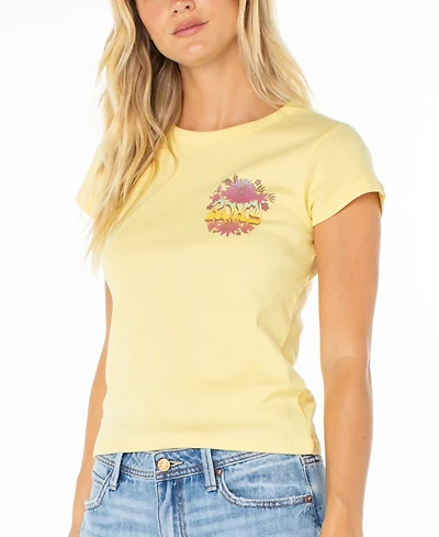 Roxy Women's Tribal Sunset Graphic Crewneck T-Shirt