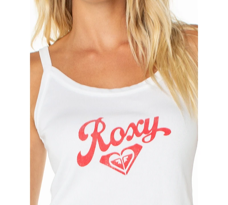 Roxy Women's Wanderer Scoop Neck Cropped Tank Top