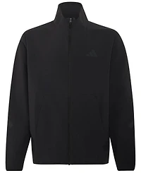 adidas Boys' 6-20 Woven Travel Cover Up Full-Zip Jacket