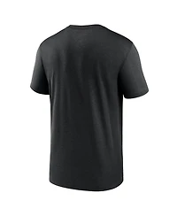 Nike Men's Black Alabama Crimson Tide 2025 Sideline Small Logo Legend Dri-fit T-Shirt