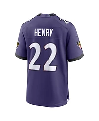 Nike Men's Derrick Henry Purple Baltimore Ravens Team Game Jersey