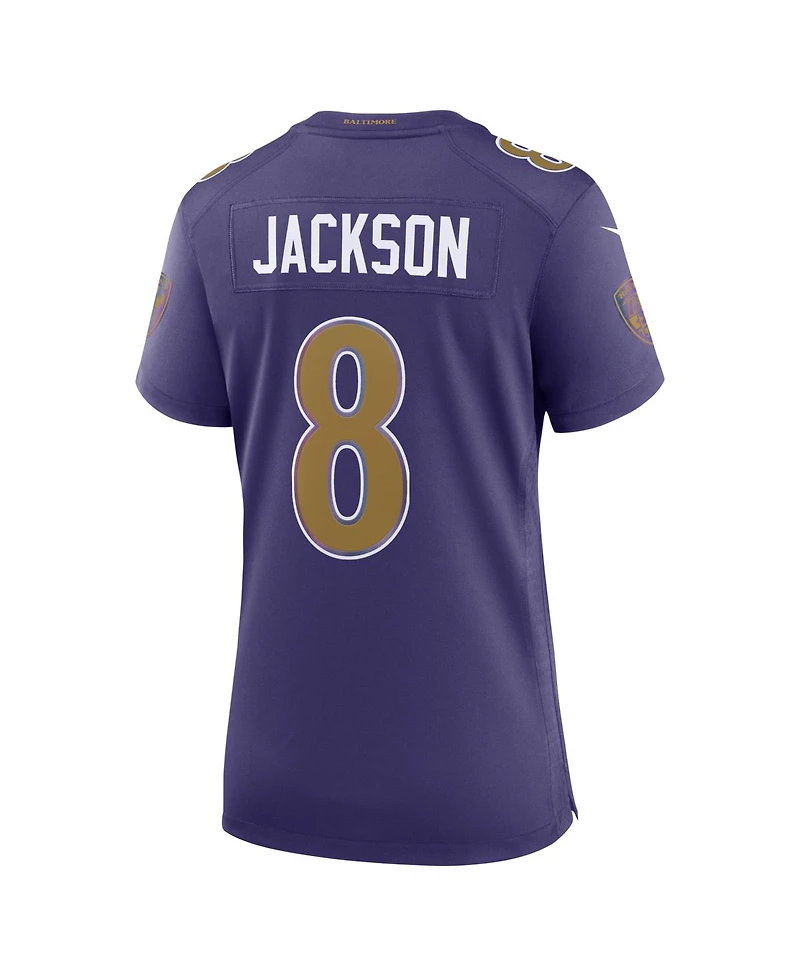 Nike Women's Lamar Jackson Purple Baltimore Ravens Alternate Game Jersey