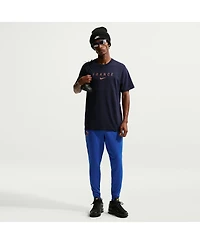 Nike Men's Blue France National Team Wordmark T-Shirt