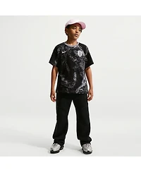 Nike Big Boys and Girls Gray England National Team Allover Print T-Shirt