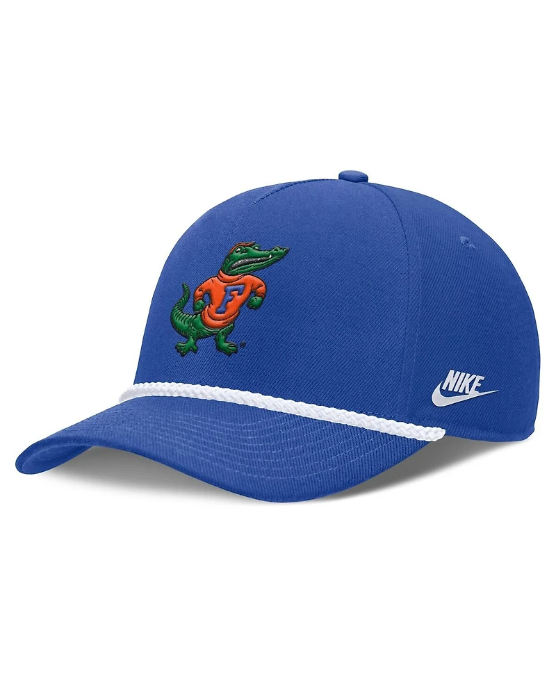 Nike Men's and Women's Royal Florida Gators 2026 Basketball Refresh 5-Panel Rope Rise Hat