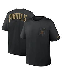 Nike Men's Black Pittsburgh Pirates City Connect Max90 Pocket T-Shirt