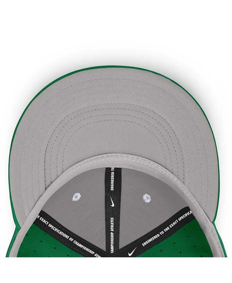 Nike Men's Green Iowa Hawkeyes Dugout True Dri-fit Fitted Hat