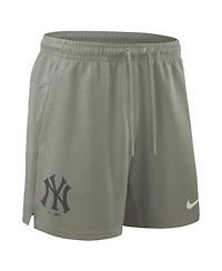 Nike Men's Olive New York Yankees Statement Primary Dri-fit Shorts