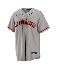 Nike Men's Jung Hoo Lee Gray San Francisco Giants Road Replica Jersey