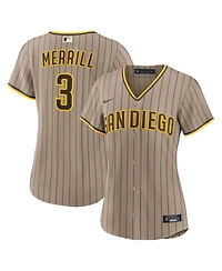 Nike Women's Jackson Merrill Sand San Diego Padres Replica Jersey