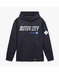 Nike Men's Navy Detroit Tigers Authentic Collection City Connect Therma-fit Hoodie