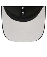 New Era Men's Black Los Angeles Dodgers Metallic 39THIRTY M-Crown Flex Hat