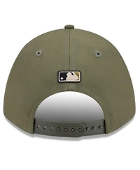 New Era Men's Olive Atlanta Braves 2026 Armed Forces Day 9FORTY Adjustable Hat