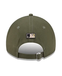 New Era Men's Olive Atlanta Braves 2026 Armed Forces Day 9TWENTY Adjustable Hat