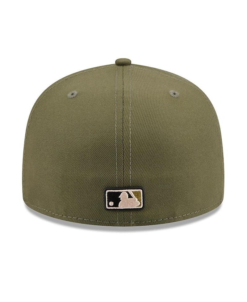 New Era Men's Olive Detroit Tigers 2026 Armed Forces Day 59FIFTY Fitted Hat