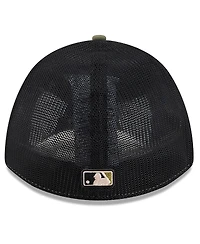 New Era Men's Olive Boston Red Sox 2026 Armed Forces Day 39THIRTY M-Crown Flex Hat