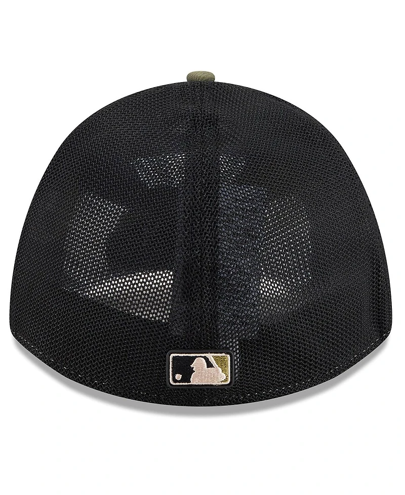 New Era Men's Olive Arizona Diamondbacks 2026 Armed Forces Day 39THIRTY M-Crown Flex Hat