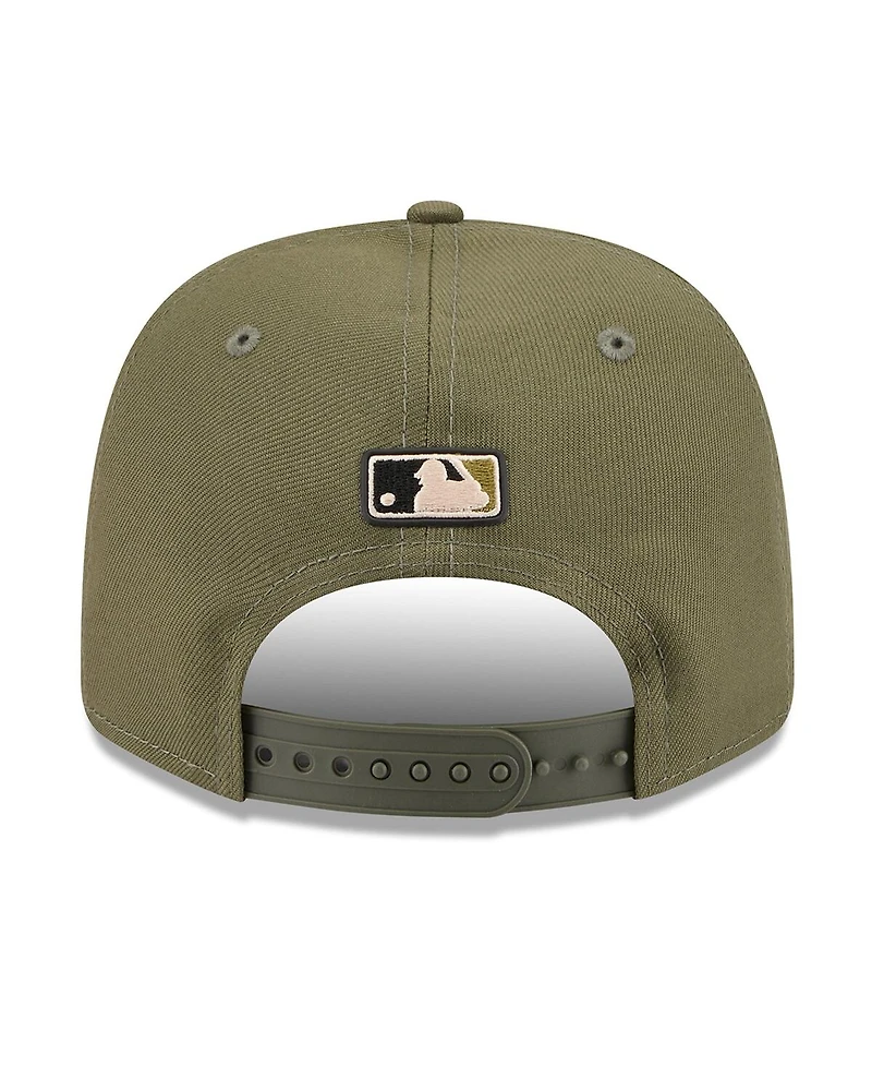 New Era Men's Olive Pittsburgh Pirates 2026 Armed Forces Day 9SEVENTY Adjustable Hat