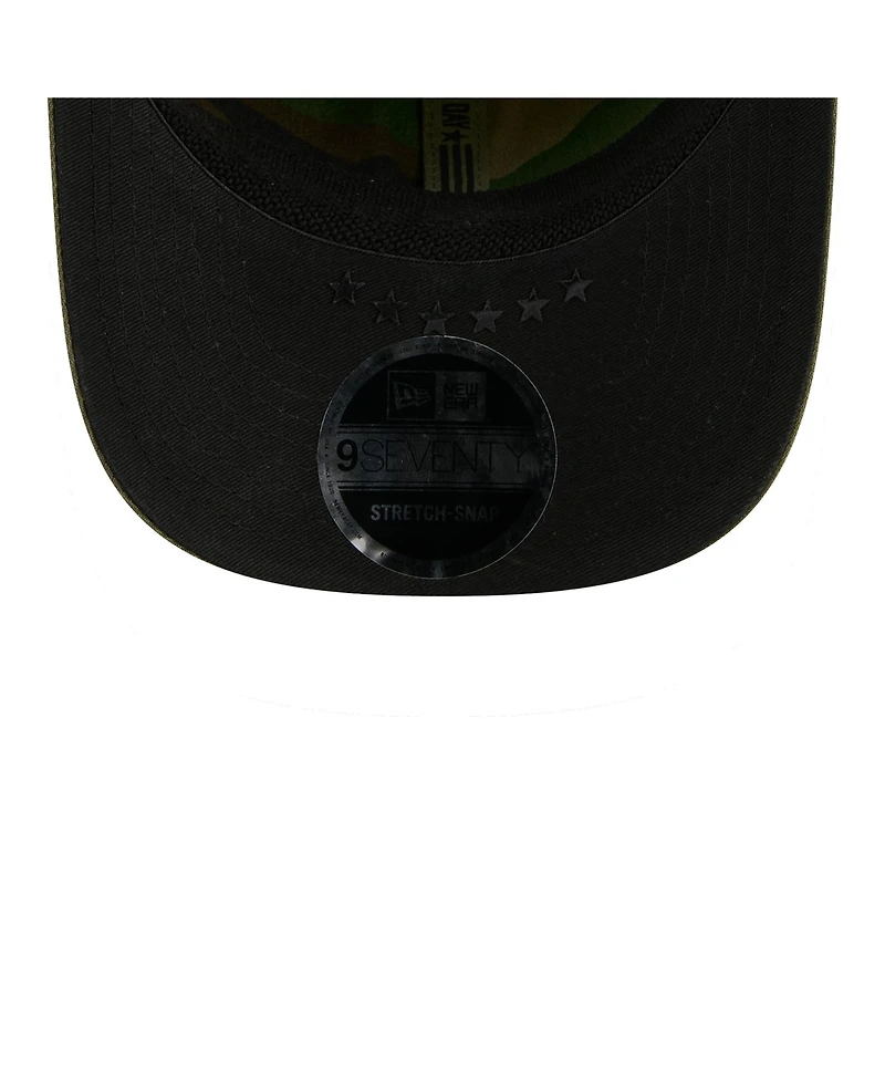 New Era Men's Olive New York Yankees 2026 Armed Forces Day 9SEVENTY Adjustable Hat
