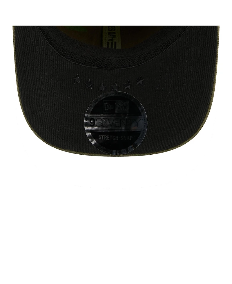 New Era Men's Olive Los Angeles Angels 2026 Armed Forces Day 9SEVENTY Adjustable Hat