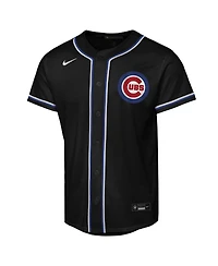 Nike Big Boys and Girls Seiya Suzuki Black Chicago Cubs Fashion Replica Player Jersey
