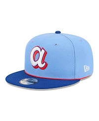 New Era Men's Light Blue Atlanta Braves 2026 City Connect 9FIFTY Snapback Hat