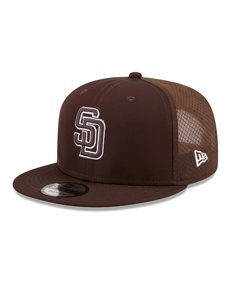 New Era Men's Brown San Diego Padres 2026 Batting Practice 9FIFTY Snapback Hat