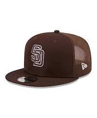 New Era Men's Brown San Diego Padres 2026 Batting Practice 9FIFTY Snapback Hat