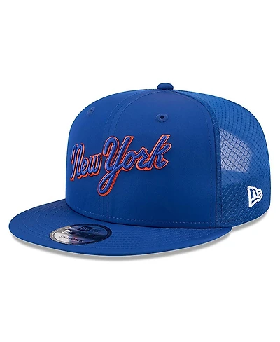 New Era Men's Royal New York Mets 2026 Batting Practice 9FIFTY Snapback Hat