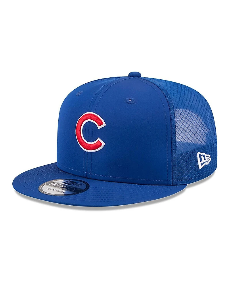 New Era Men's Royal Chicago Cubs 2026 Batting Practice 9FIFTY Snapback Hat