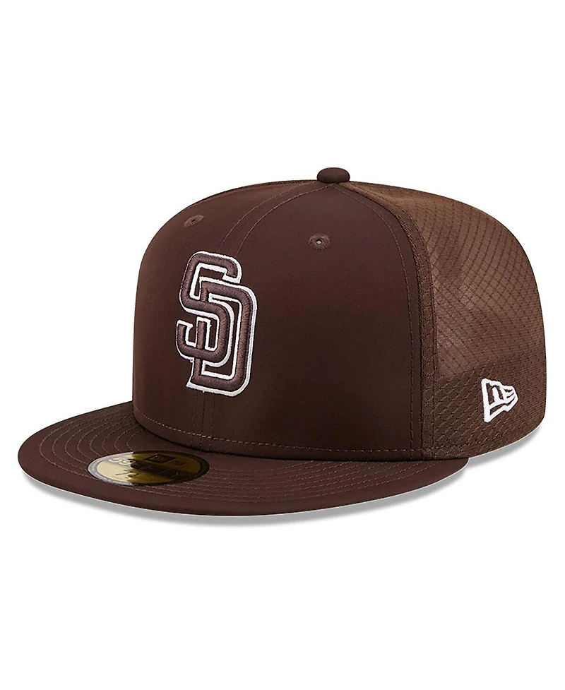 New Era Men's Brown San Diego Padres 2026 Batting Practice 59FIFTY Fitted Hat