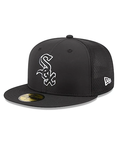 New Era Men's Black Chicago White Sox 2026 Batting Practice 59FIFTY Fitted Hat