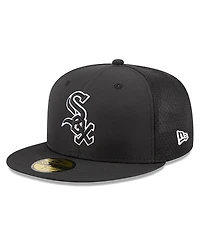 New Era Men's Black Chicago White Sox 2026 Batting Practice 59FIFTY Fitted Hat