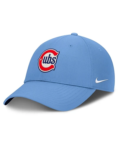 Nike Men's Light Blue Chicago Cubs Club Uv Dri-fit Adjustable Hat