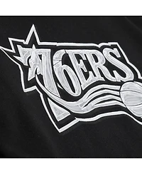 Mitchell & Ness Men's Black Philadelphia 76ers Chrome Hoodie