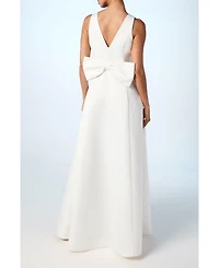 Coast Women's Satin Plunge Maxi Wedding Dress